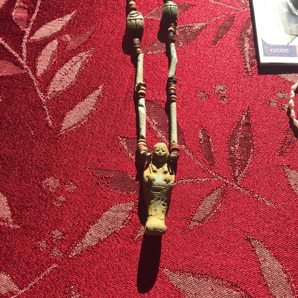 Scarab and Mummy  Necklace🌺